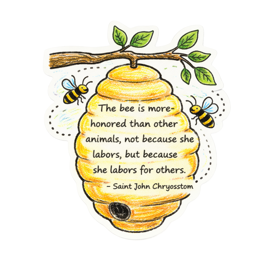 Honey Bee Inspirational Quote