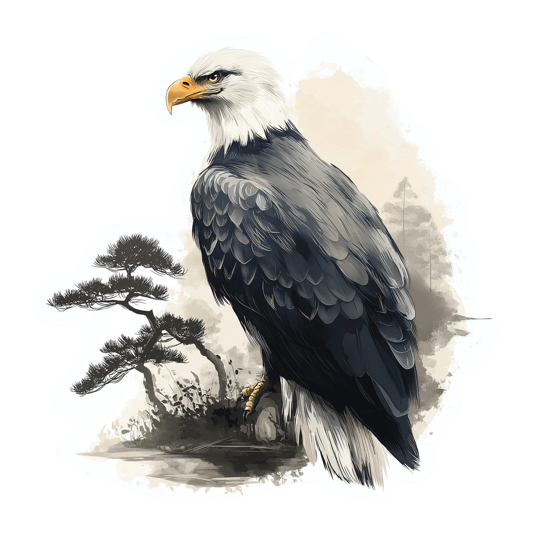 Bald Eagle Art