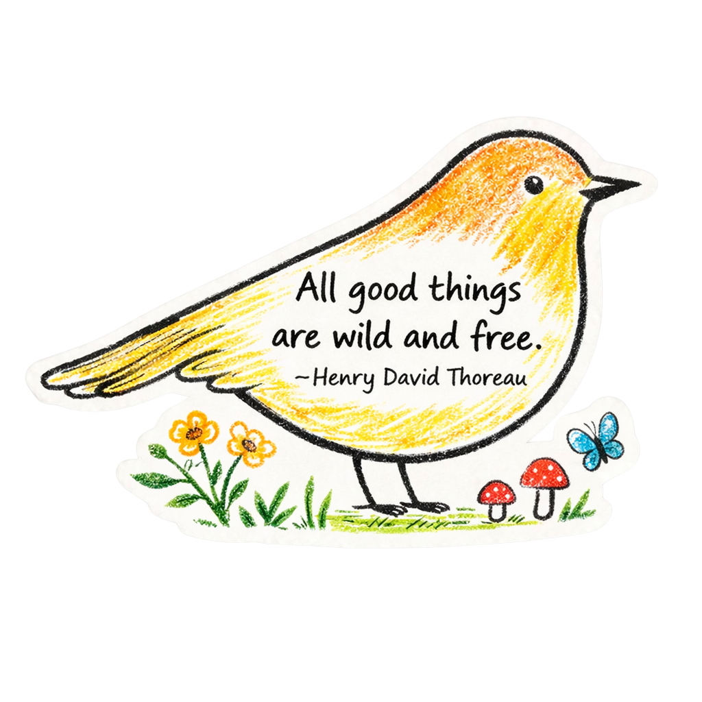 Wild and Free Bird Quote