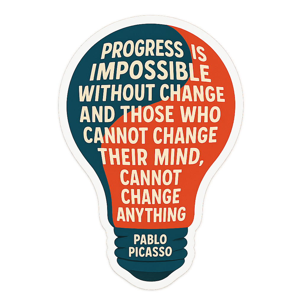 Pablo Picasso Quote Graphic 