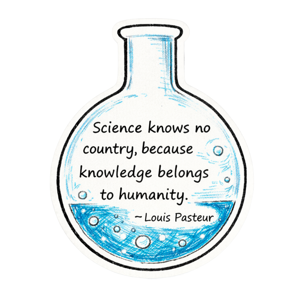Science Quote - Motivational Art