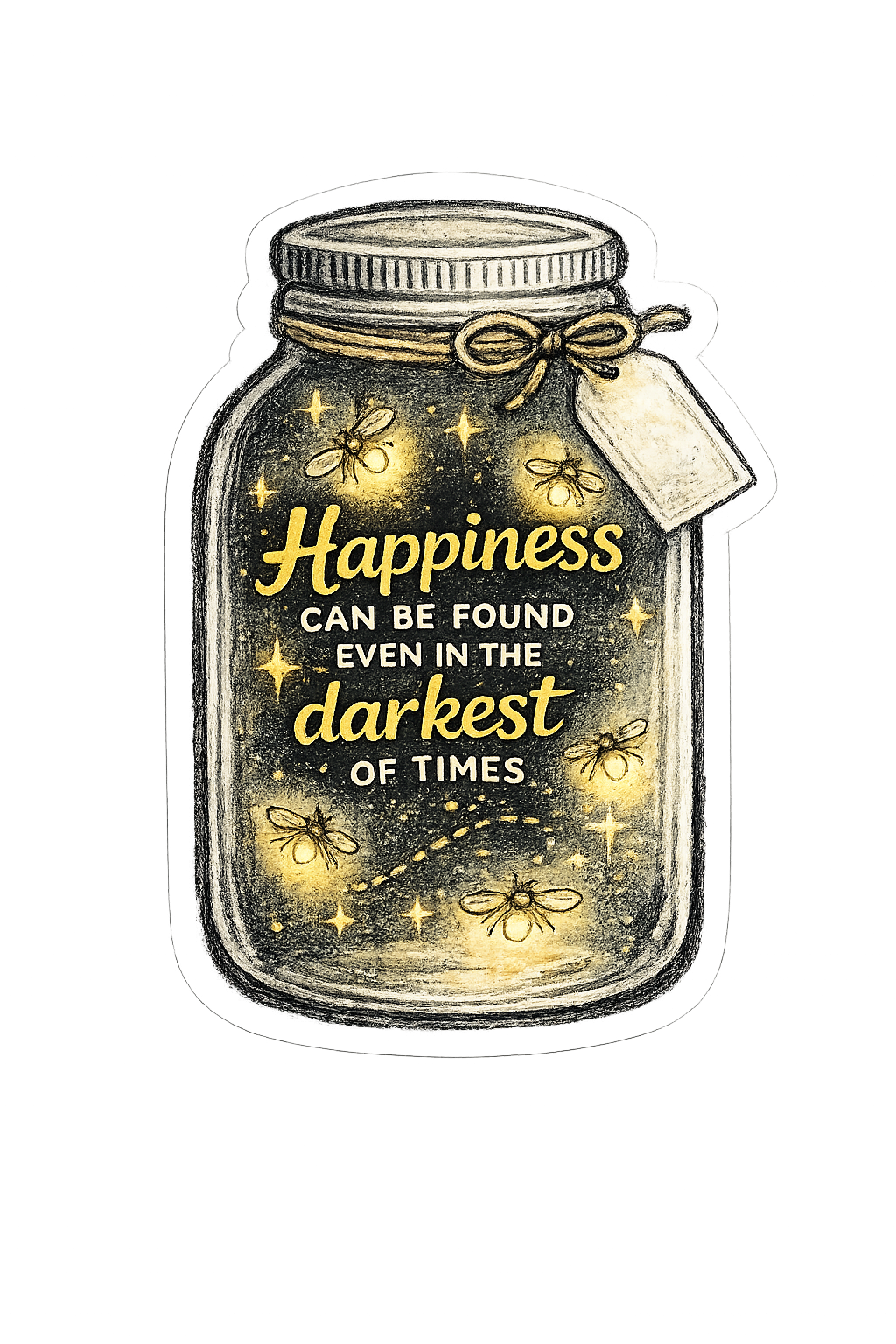 Firefly Jar Inspirational Message